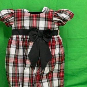 Mille grace style 81 white tartan 18-24 Months